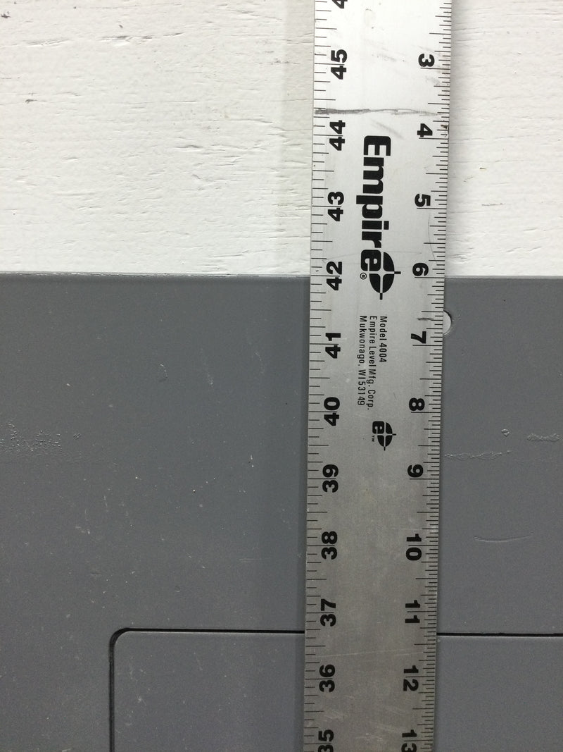 General Electric CCB Series Panelboard - panel door 42" x 20 1/4"