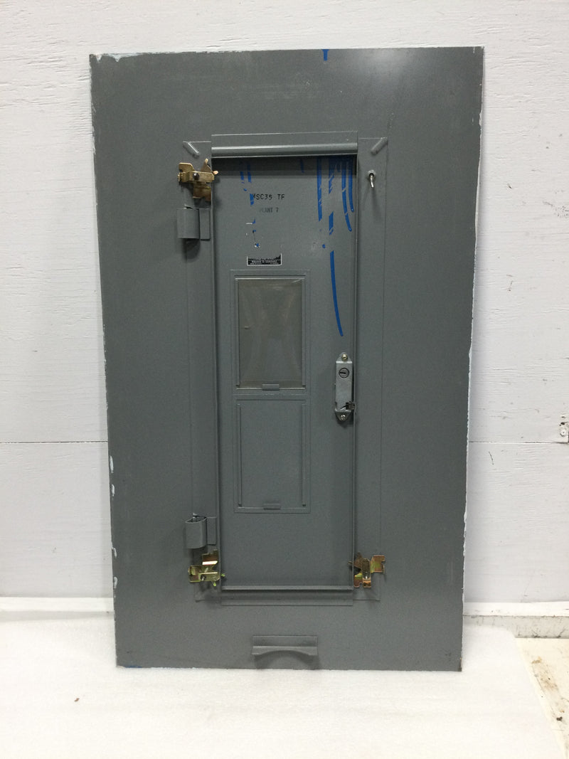 Square D Electric Cabinet Front NQOB/QOB Commercial Panelboard Cover/Door Only 36 1/2" x 21 1/2"