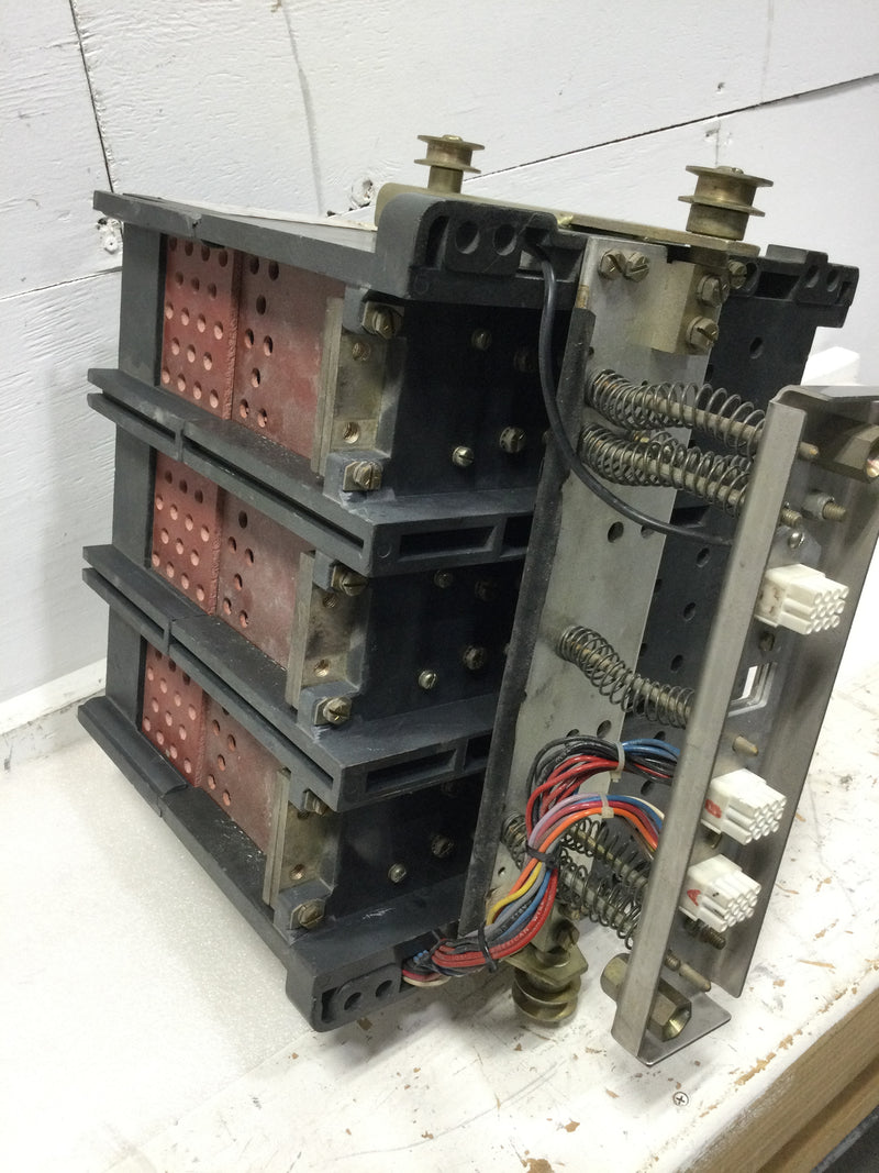 Westinghouse SPB100 800 Amp 3 Pole 600V Pow-R Breaker w/Shunt Trip 24VDC 8 Amp