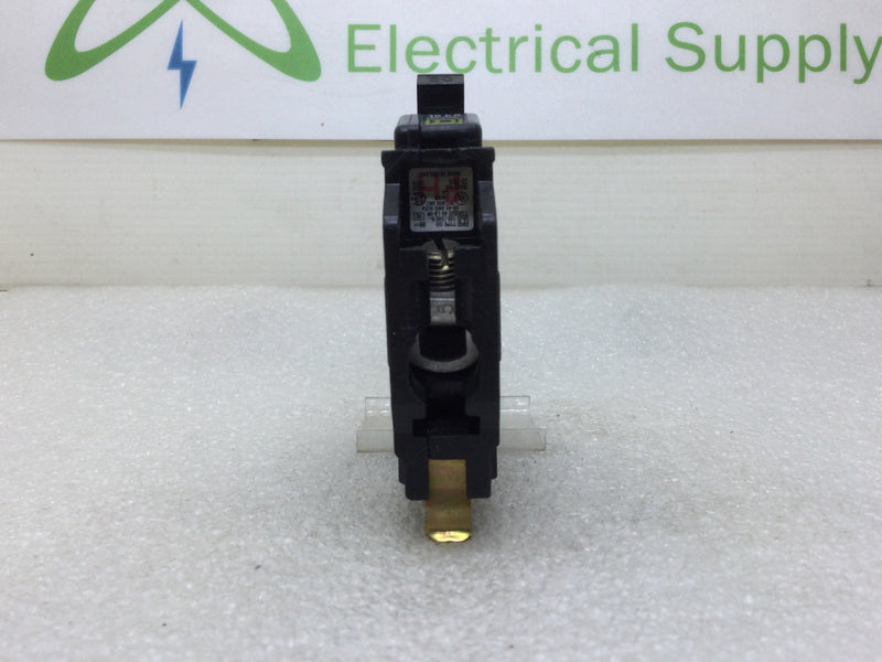 Square D QO150 50 Amp 1 Pole 120/240v Type QO Circuit Breaker - Yellow Face