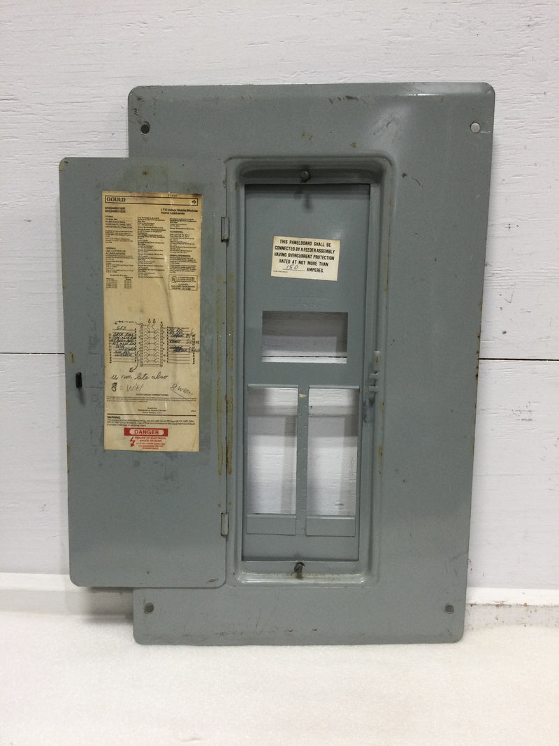 ITE Gould M1224MB1150F/S Load Center Cover Only With Main 150 Amp  120/240V 12 Space 25 1/4" x 15 1/2"