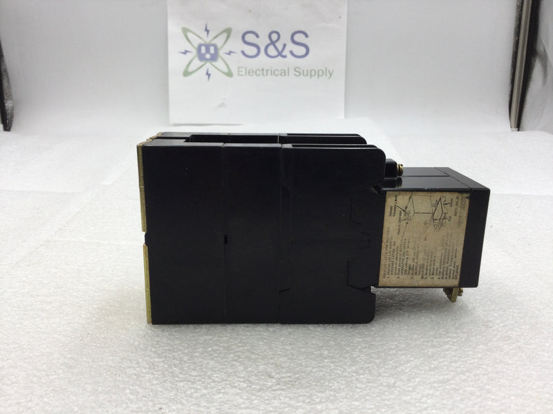 Square D 8501LO80AGE Control Relay Type L Series A-GE 8 Pole 120-600 VAC 60 Amp Max with 120 VAC Coil