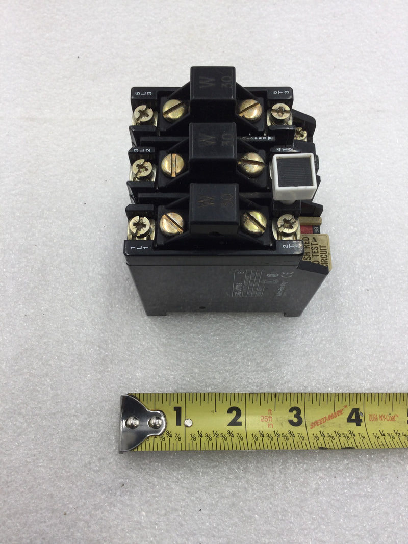 Allen-Bradley 592-JOV16 Series B Overload Relay 120-600 VAC Nema A600