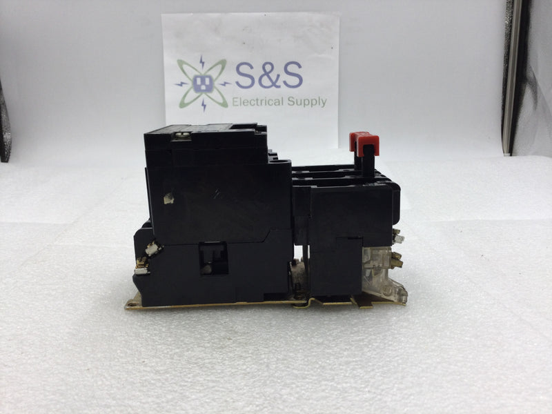 Square D 8536 SAO12 Nema Size 00 Starter 3 Phase 200-575 VAC 1 1/2-2 HP with 120 VAC Coil