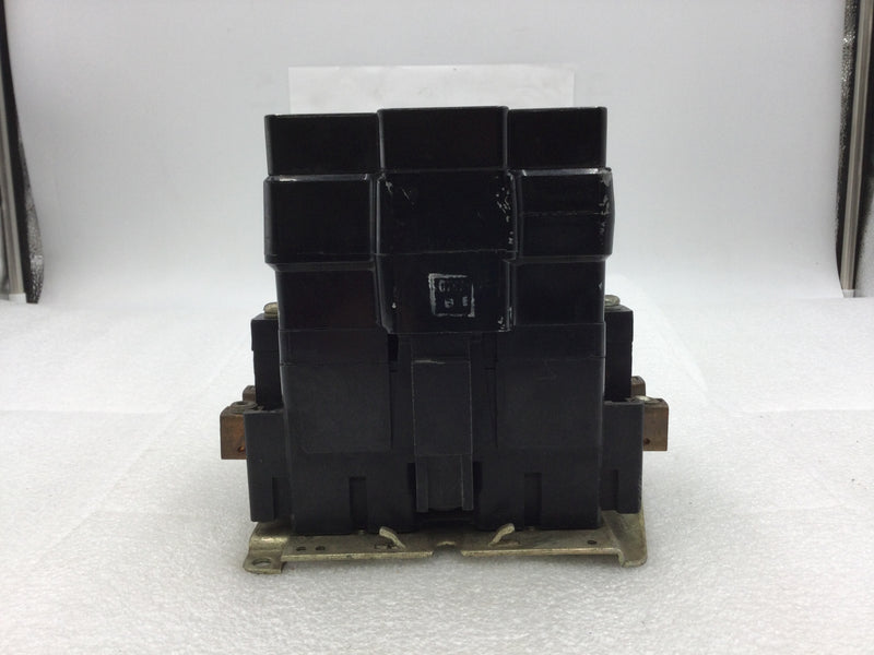 Square D 8536SE01 Series A Nema Size 3 Starter 3 Phase 200-575 VAC 25-50 HP 120 VAC Coil without Overload Relay