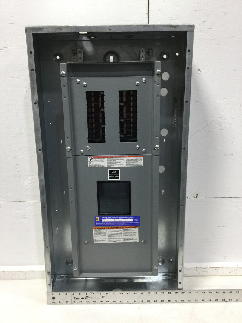 Square D NQ29421670571190001 125 amp, 208/120V, 3 PH, 4 Wire 16 Space Main Breaker Panel