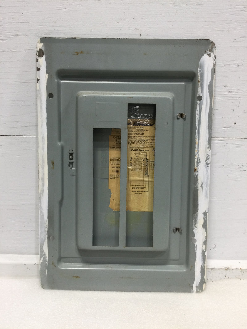 Arrow Hart Murray LC220EC Breaker Panel Door Only with Main 120/240v 3 Wire 1 Phase Cover Only 21.5" x 14.5"