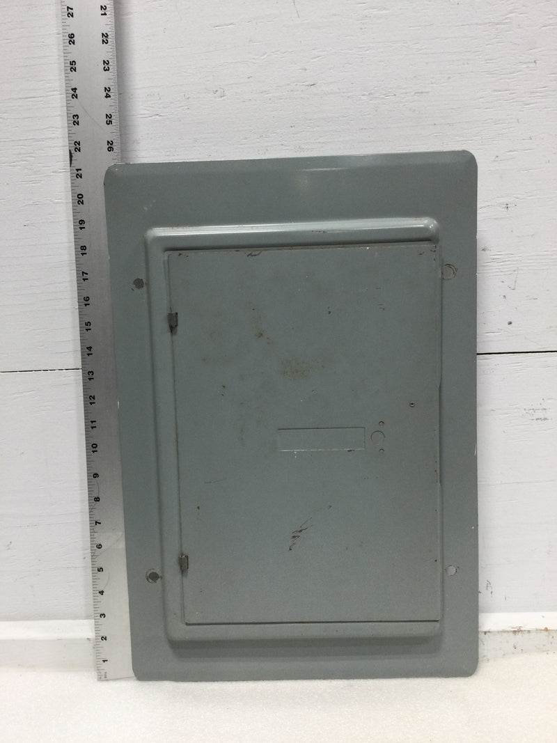 Arrow Hart Murray LC220EC Breaker Panel Door Only with Main 120/240v 3 Wire 1 Phase Cover Only 21.5" x 14.5"