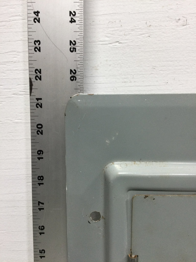 Arrow Hart Murray LC220EC Breaker Panel Door Only with Main 120/240v 3 Wire 1 Phase Cover Only 21.5" x 14.5"