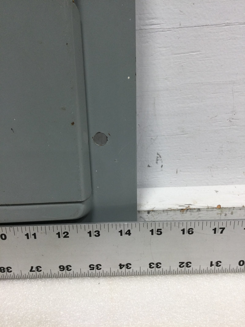 Arrow Hart Murray LC220EC Breaker Panel Door Only with Main 120/240v 3 Wire 1 Phase Cover Only 21.5" x 14.5"