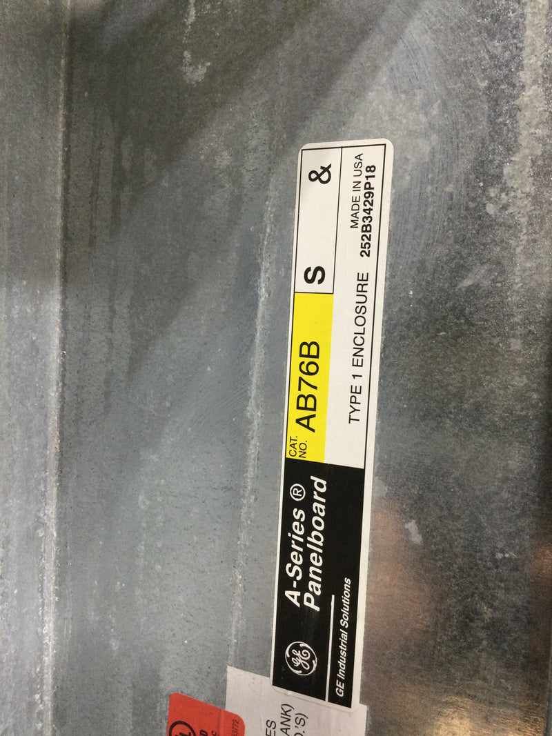 GE AEF3424KBX A-Series II Panelboard 400 Amp, 480/277V, 3P/4WA 42 Space