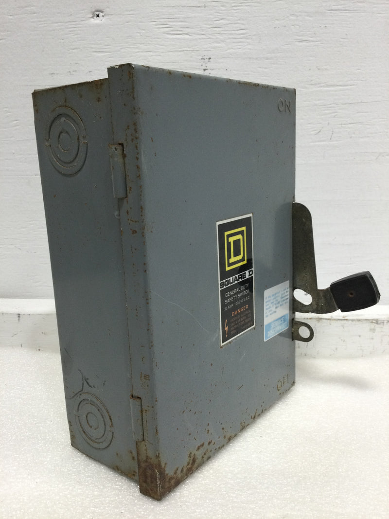 Square D D211N General Duty Safety Switch 30 AMP