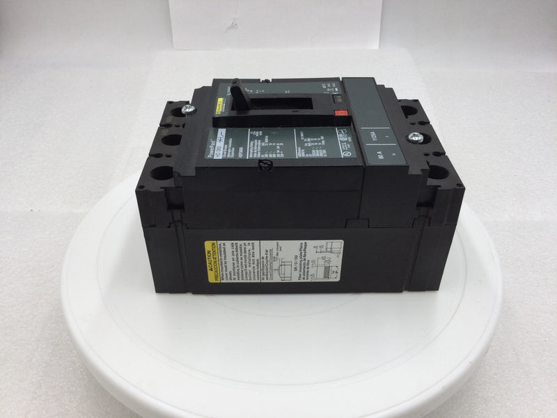 Square D HDP36060 60 Amp 3 Pole PowerPact Circuit Breaker