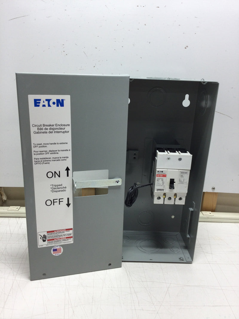 Eaton SGDN100 Indoor Surface Mounted Nema 1 Breaker Enclosure with GD Series 80 Amp Breaker with Shunt Trip (SGD3080S1)