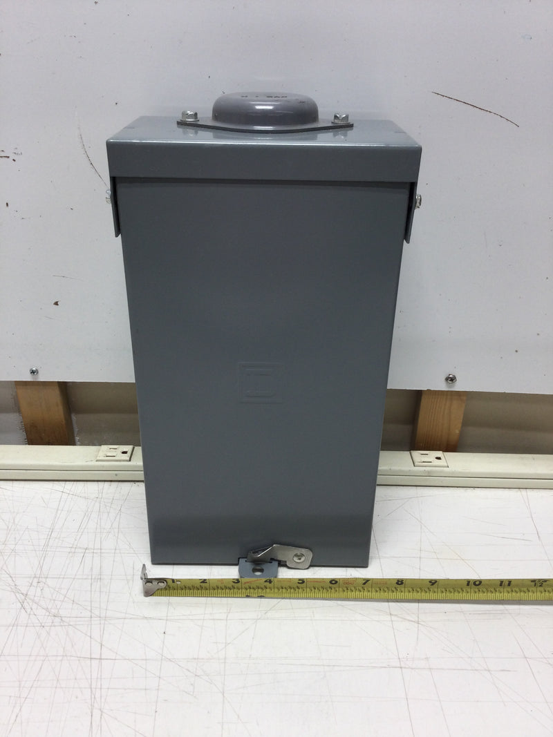 Square D QO2100NRB 100 Amp 120/240 VAC 1 Phase Circuit Breaker Enclosure with 100 Amp 2 Pole Breaker