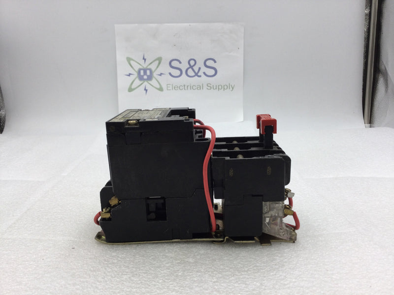 Square D 8536SBG2 Nema Size 0 Series A 3 Phase 200/230 VAC Contactor with 600 VAC Coil (8536SBG-2)