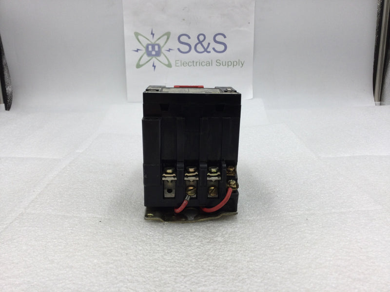 Square D 8536SBG2 Nema Size 0 Series A 3 Phase 200/230 VAC Contactor with 600 VAC Coil (8536SBG-2)