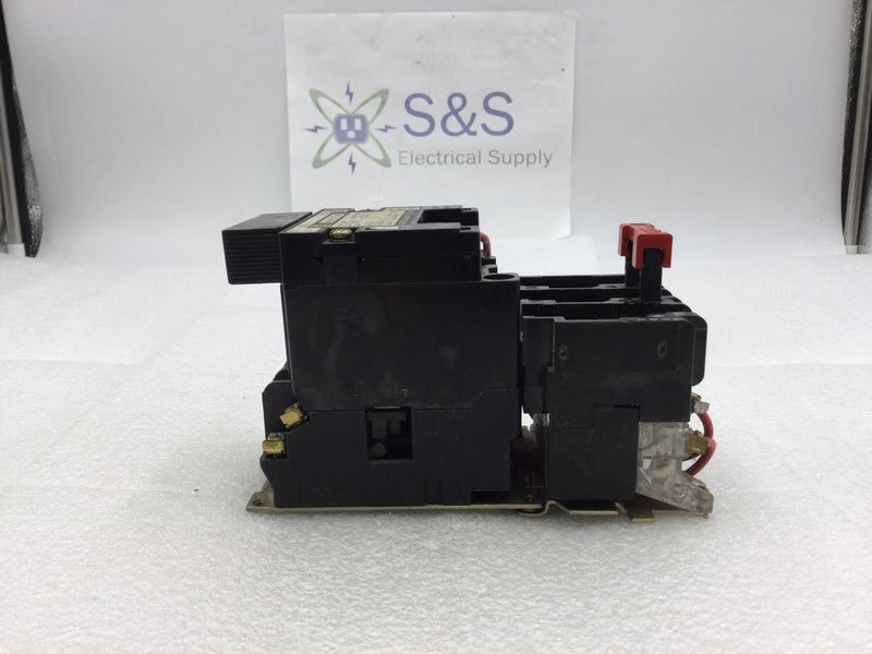 Square D 8536SAG11 Nema Size 00 Series B Contactor/Starter 2 Pole 115/230 VAC with 120 VAC Coil