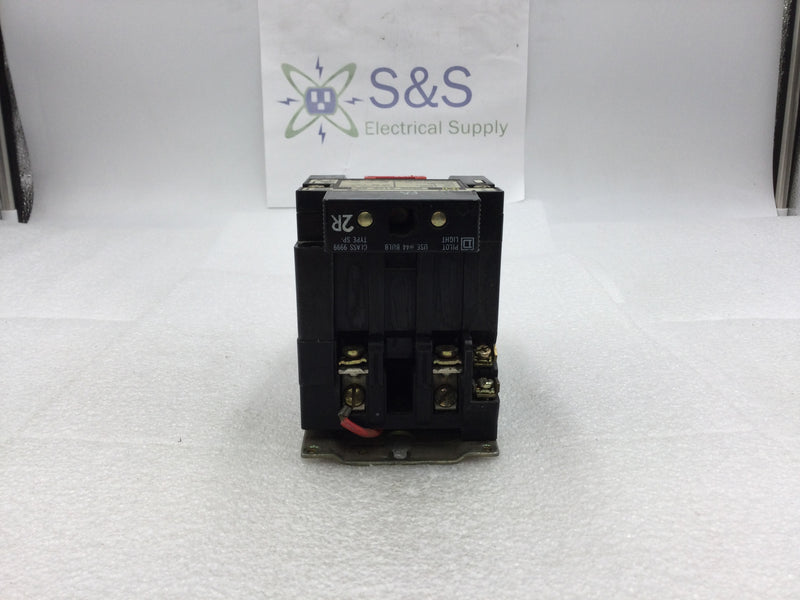 Square D 8536SAG11 Nema Size 00 Series B Contactor/Starter 2 Pole 115/230 VAC with 120 VAC Coil