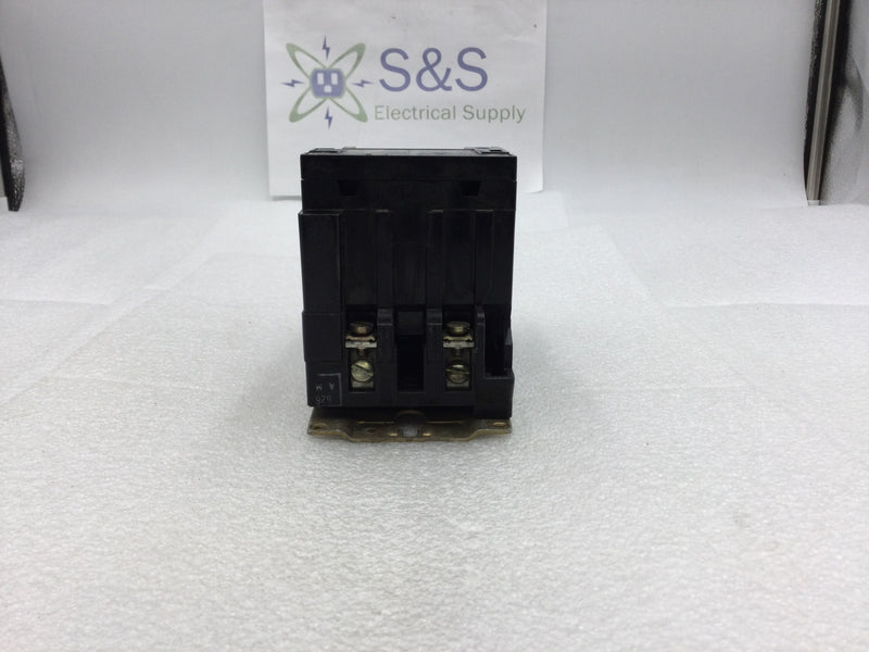 Square D 8536SBG1 Nema Size 0 Series A 2 Pole 115/230 VAC Contactor/Starter with 120 VAC Coil