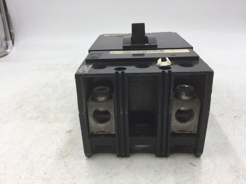 Square D KAL26200 600VAC 200A Type KAL Circuit Breaker 2 Pole Single Phase Feed Thru Circuit Breaker