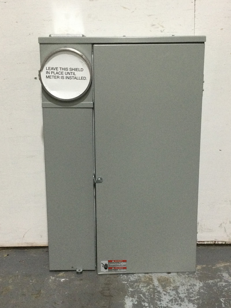 Eaton MBE4040B200BTS 200 Amp 120/240V 1 Phase 3 Wire 40 Space Meter Main Combo 34" x 22"