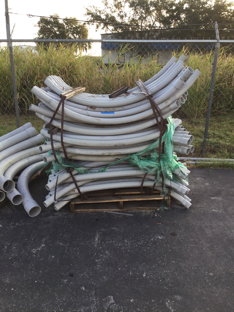 Prime Conduit UA9FJB 2" Schedule 40 90D 36R 90 Degree PVC Elbow