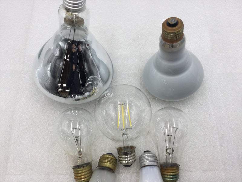 Mixed Lot of Lightbulbs - Lot of 9