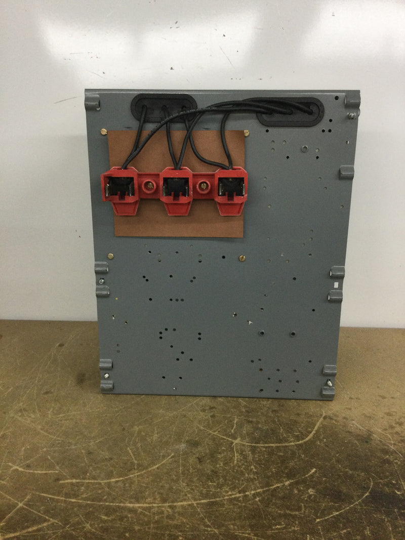 Square D Y47 Breaker Bucket Box 480 Volt 3 Phase Class 8998 Type EC402 Series B 15" X 17"