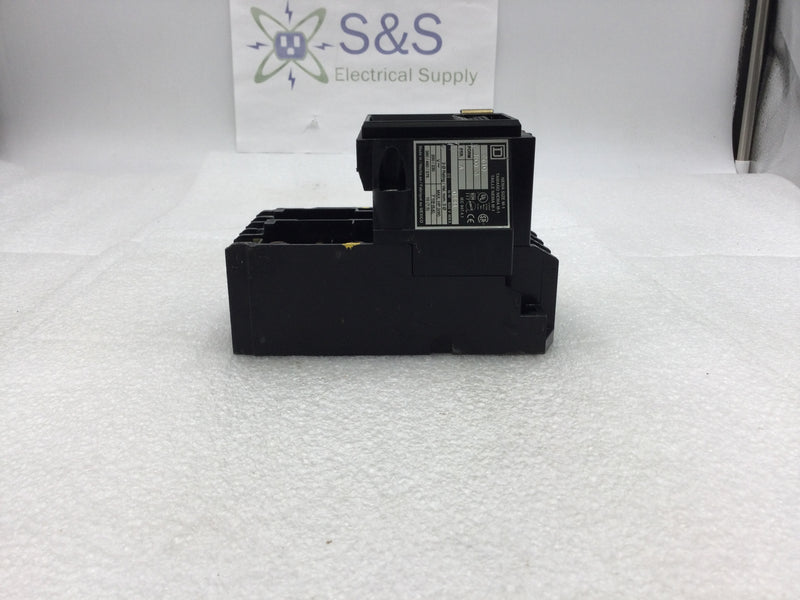 Square D 2510MCO3 Three Phase Manual Motor Starter (Start/Stop) 200-575 VAC 7.5-10 HP Nema Size M-1