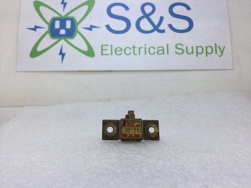 Square D B 0.71 Overload Relay Thermal Unit Heater Element