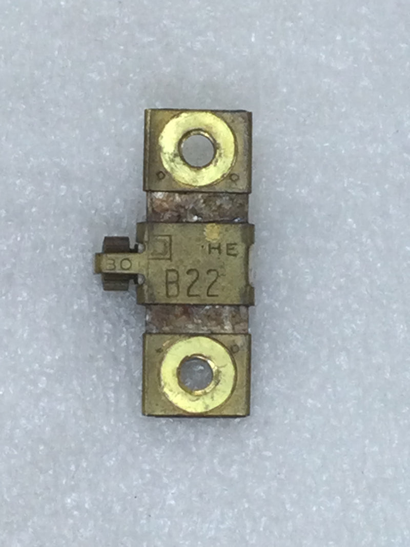 Square D B-22 Overload Relay Thermal Unit