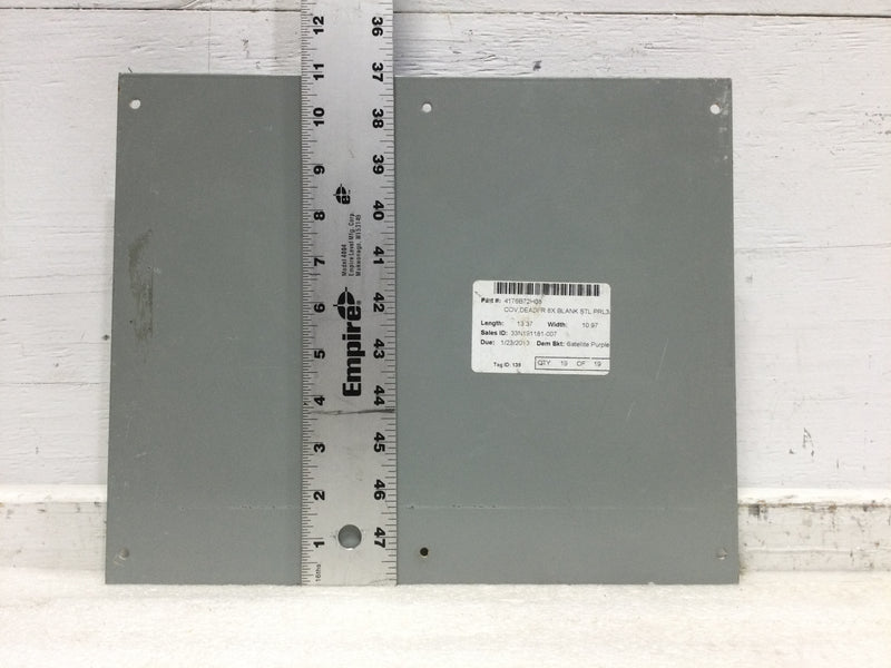 EATON  4176B72H08 PRL3A 8X BLANK FILLER - 11" x 13 3/8"