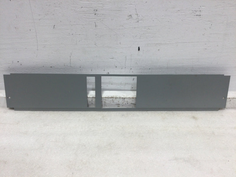 Filler Plate with 2 cutouts - 25" x 4 5/16"