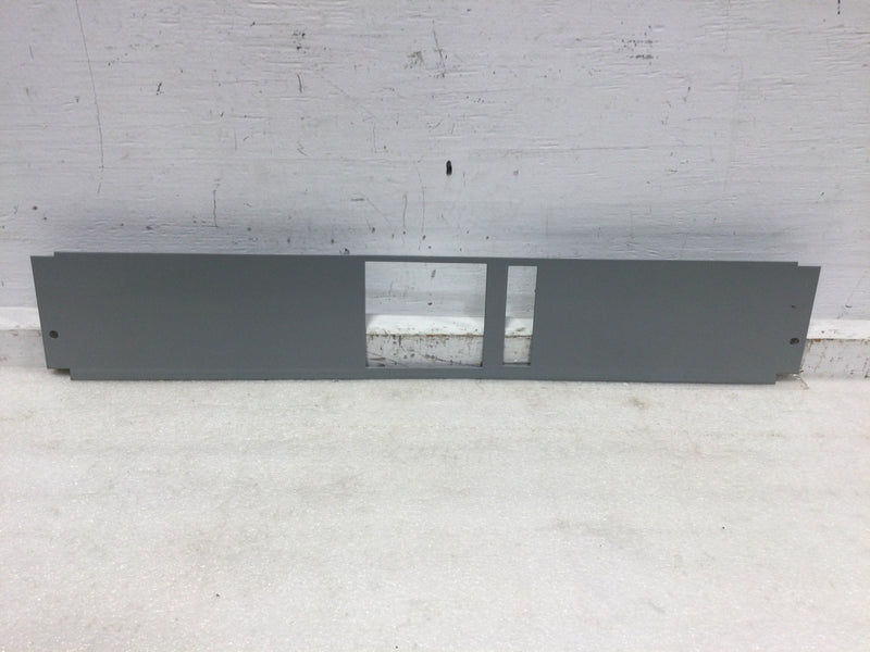 Filler Plate with 2 cutouts - 25" x 4 5/16"