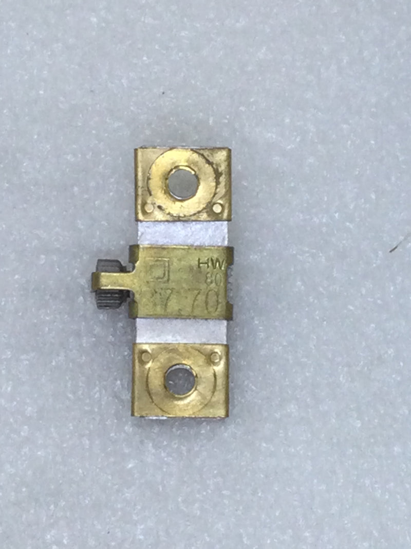 Square D B 7.70 Overload Relay Thermal Unit Heater Element