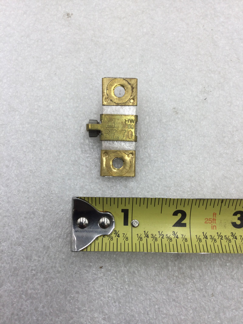 Square D B 7.70 Overload Relay Thermal Unit Heater Element