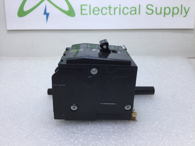 Square D QOB3151021 3 Pole 15 Amp 120/240V Shunt Trip