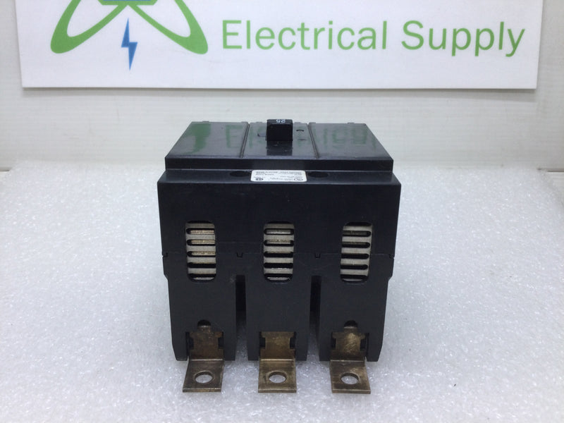 Cutler Hammer GHB3025 3 Pole 25 Amp 277/480V Bolt on Circuit Breaker