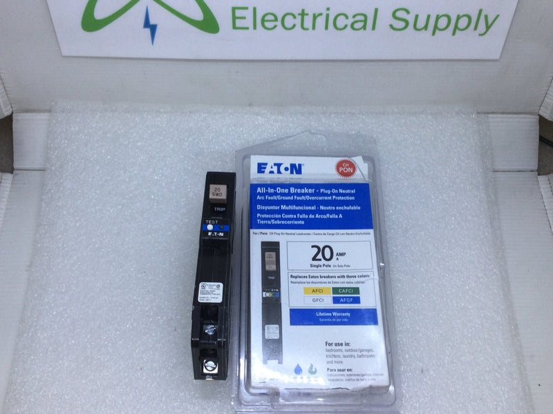 Eaton CHFP120A1CS 20 Amp Single Pole All in One Circuit Breaker