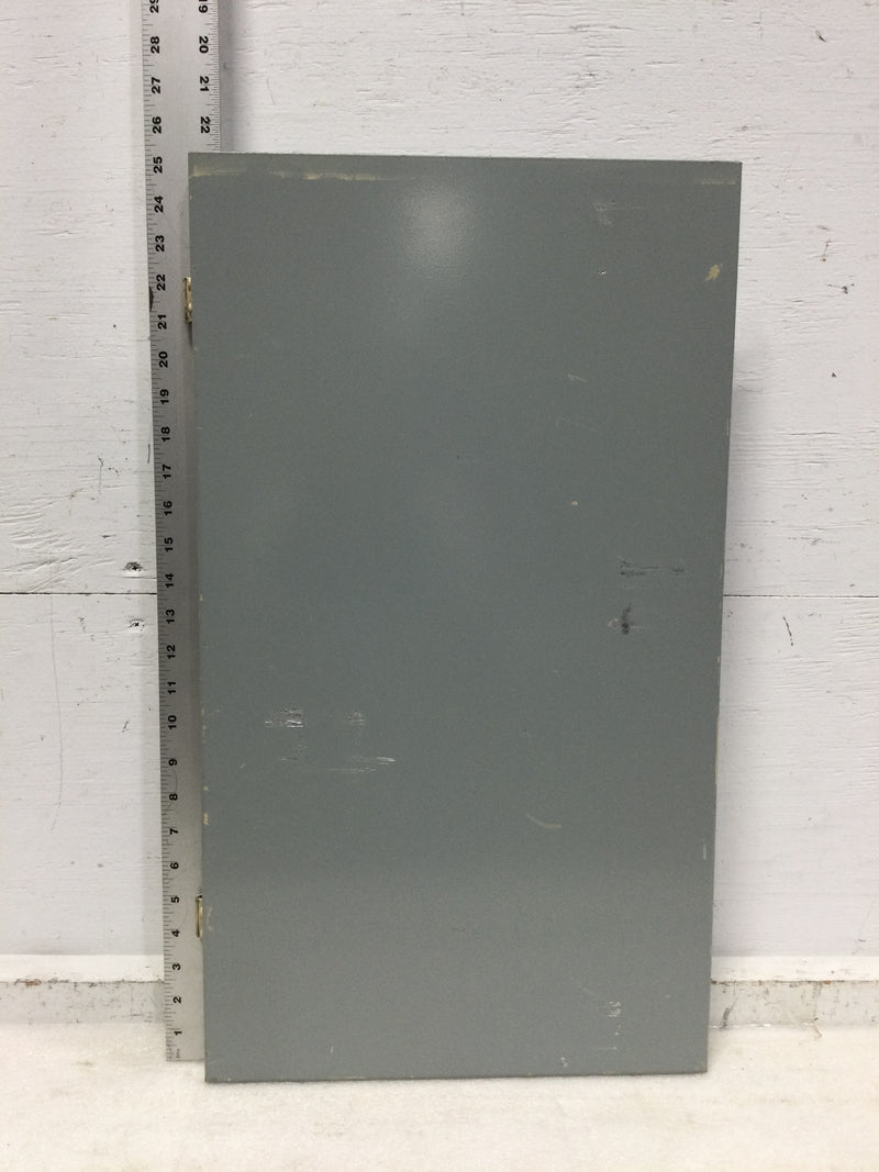 Eaton BRP08B200RF 200 Amp 120/240v 1 Phase 3 Wire Nema 3R Load Center Hinged Door 25" x 14 1/8"