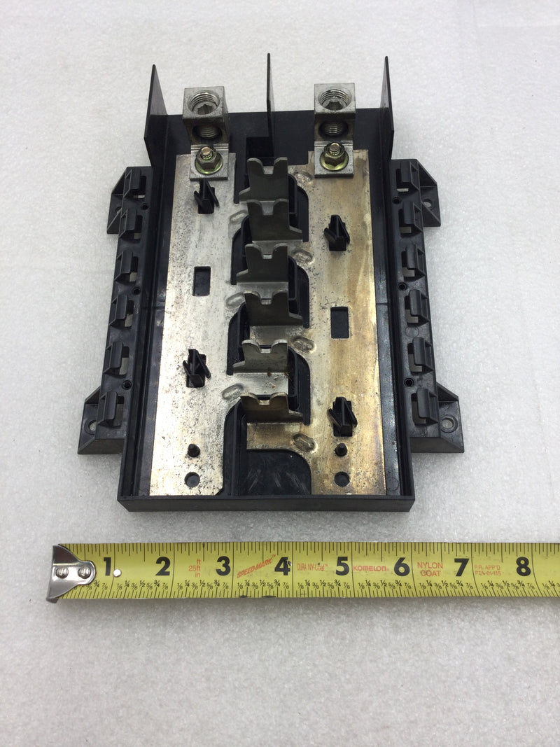 Siemens MC0816B1200TH 150/200 Amp 6 Space/24 Circuit 120/240 VAC Load Center Guts Only 7" X 9"