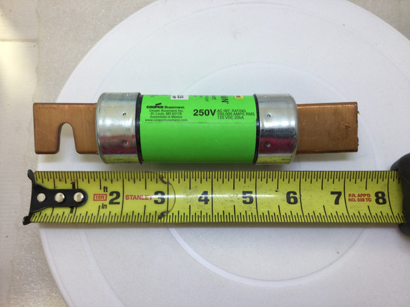 Bussman/Fusetron FRN-R-125 Dual Element Fuse 125 Amp 250V Class RK5 Time delay Current Limiting