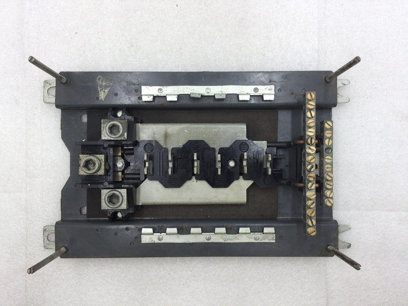 Siemens/ITE EQ12/WEQ12 Series 6 Space/12 Circuit 125 Amp 120/240 VAC Panel Guts Only 8" X 12"