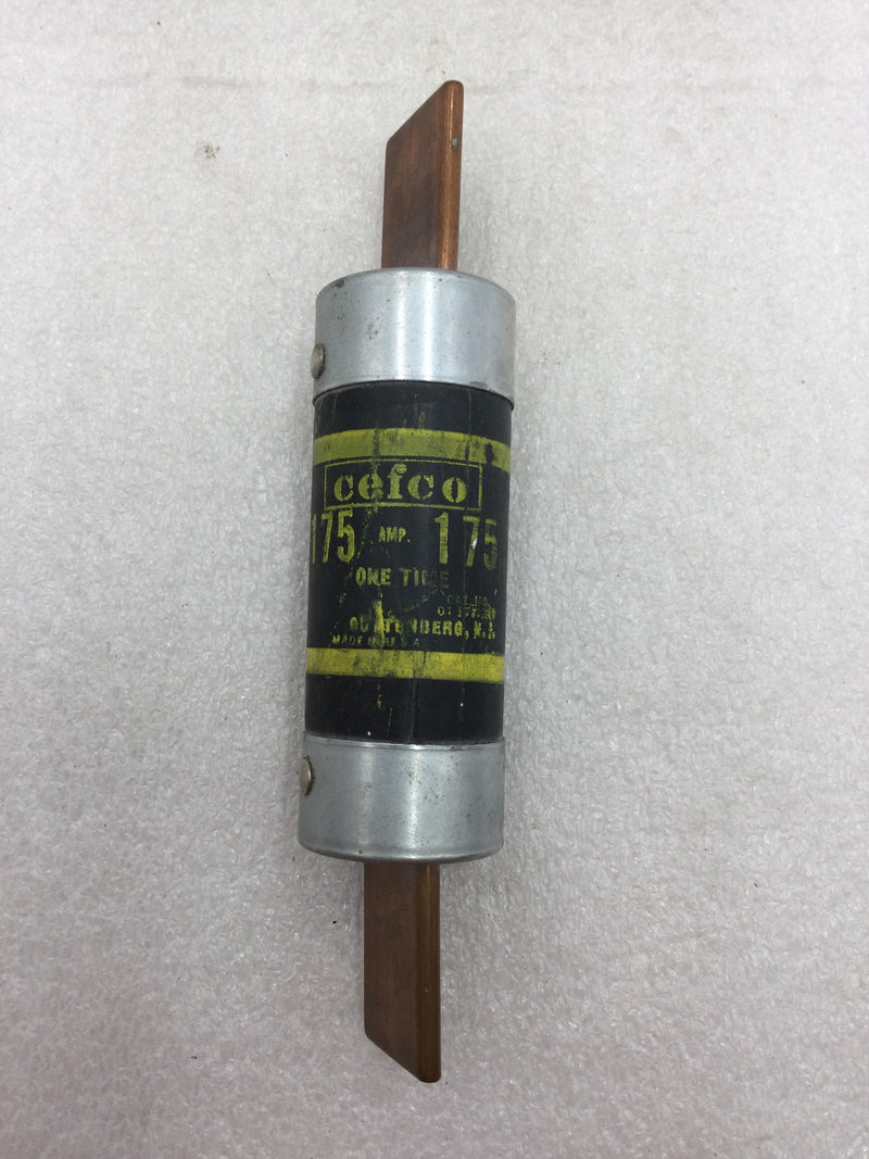 Cefco OT175/250 150 Amp 250V or Less One Time Fuse