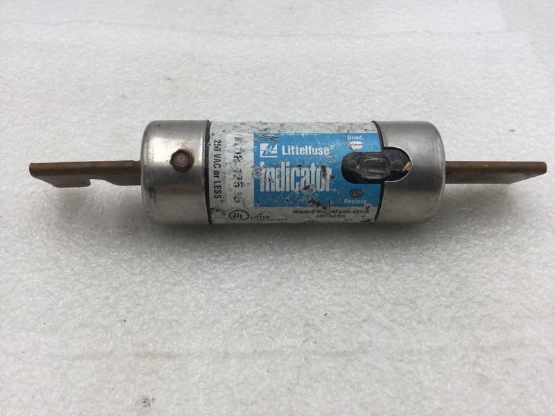 Littelfuse FLNR-125-1D 125 Amp 250 VAC or Less Indicator Fuse