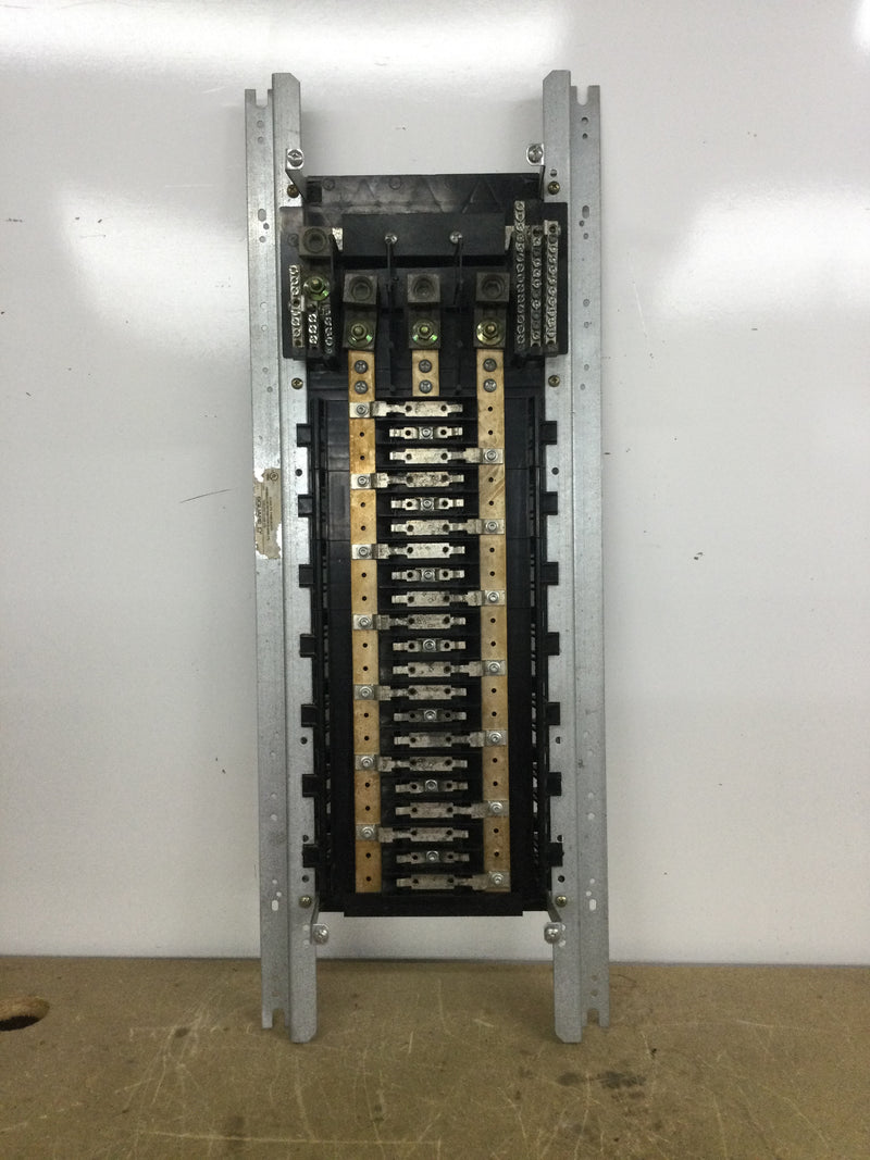 Square D NQ442 Series MLO Panel 21/42 Spaces 400 Amp 3 Phase Guts Only 12" X 31"