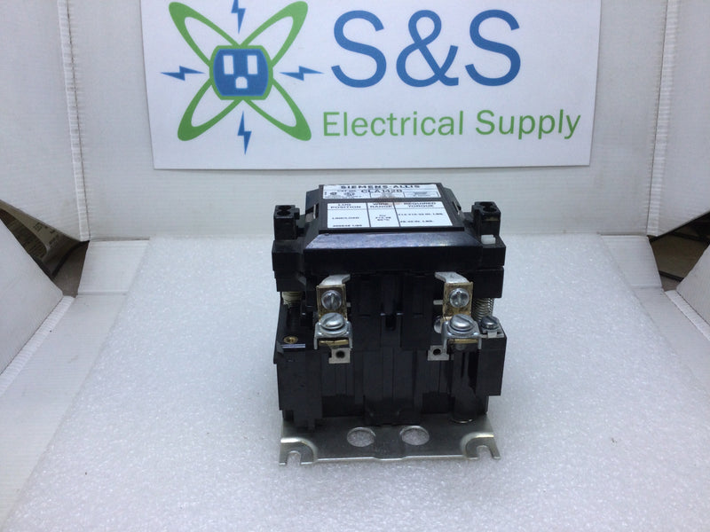 Siemens-Allis CLA142B Contactor 20 Amp Load 277V/Line 480V