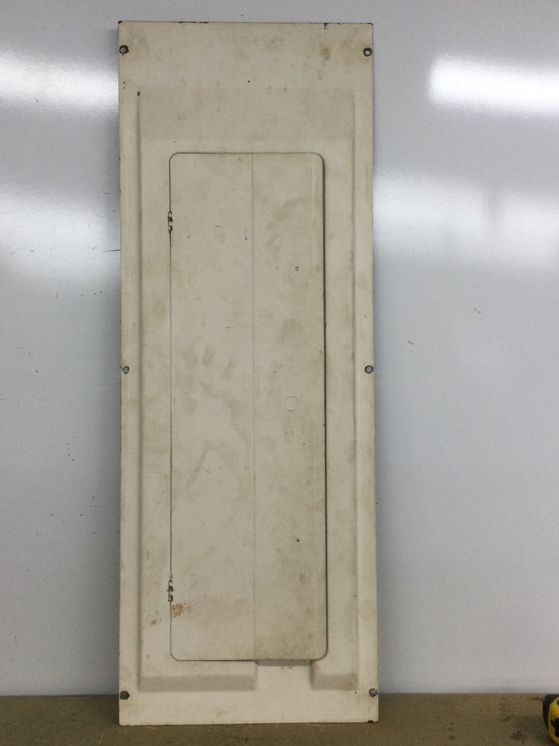 Cutler Hammer Panel Cover/Door Only 42 Space w/Main 39" x 14 1/4"