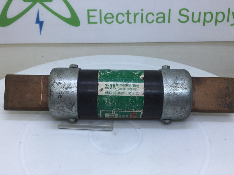 Fusetron/Bussman FRN-R-200 200 Amp 250V Energy Efficient Dual Element Time Delay Fuse Class RK5